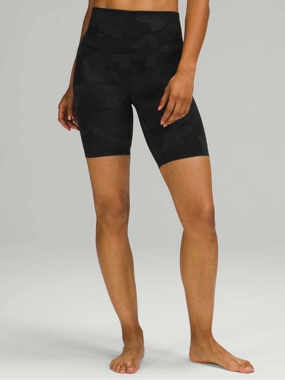 NWT Lululemon Align HR Shorts 8” H3DC Heritage Camo - Size 6